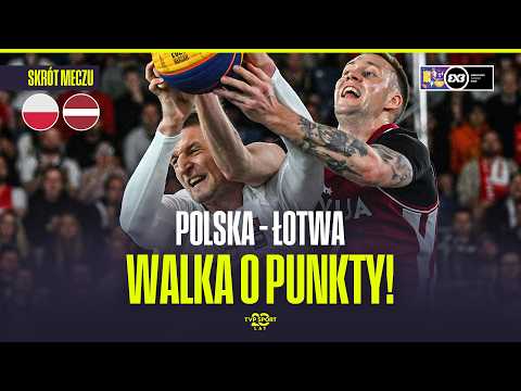 SKRÓT: MŚ 3x3 W KOSZYKÓWCE. POLSKA - ŁOTWA. DRUGI MECZ BIAŁO-CZERWONYCH thumbnail
