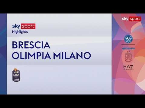 Basket Serie A semifinale G2, Brescia-Milano 85-79: gli highlights thumbnail