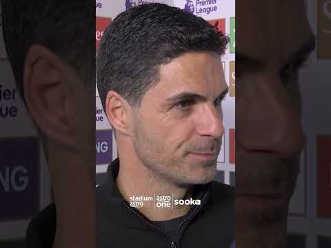 Mikel Arteta admits he will be watching the Bournemouth v Man City game tomorrow! thumbnail