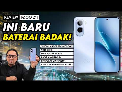 Review iQOO Z11, Ini Baru Smartphone Baterai Badak! thumbnail