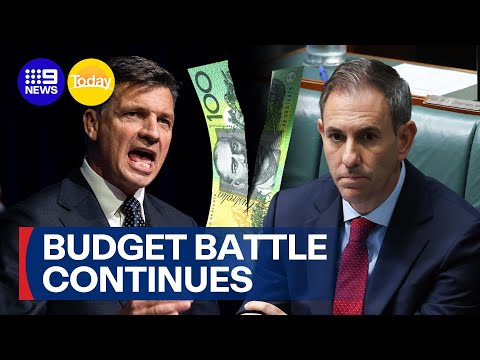 Opposition under fire, accused of dumping "a multi-billion-dollar debt bomb" | 9 News Australia thumbnail