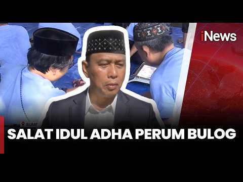 Salat Idul Adha Perum Bulog  | iNews Pagi (28/5) thumbnail