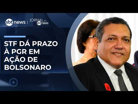 Nunes Marques dá prazo à PGR em caso de Bolsonaro | #JornaldoSBTNews thumbnail