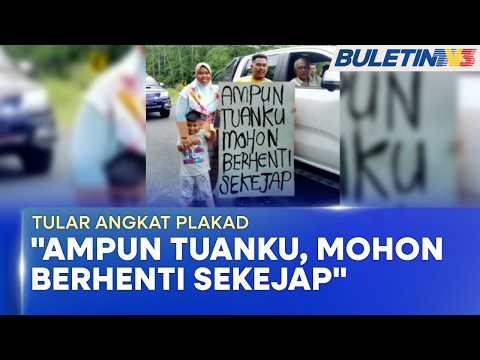 TULAR ANGKAT PLAKAD | Lelaki Tarik Perhatian Sultan Pahang, Mengadu 13 Tahun Tiada Elektrik thumbnail