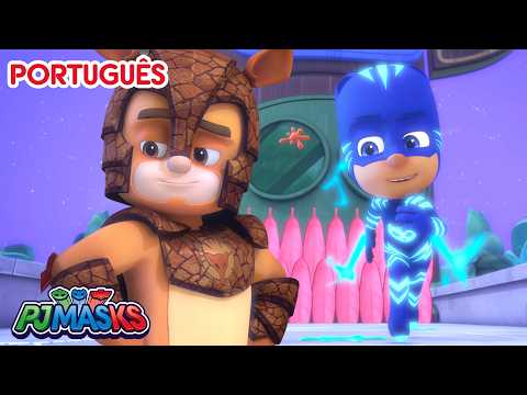 A Ameaça do Tom Tatu ⚡️ PJ Masks em Português episódios completos 🦸 Desenhos animados thumbnail