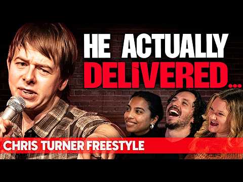 English Rapper GUARANTEES the Best Freestyle You've Ever Seen... | Chris Turner's Freestyle Raps thumbnail