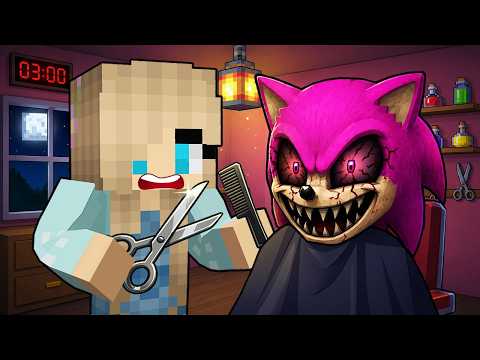 Gece 3'te Korkunç Kuaför Açtık Ama...! - Minecraft thumbnail