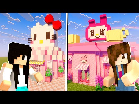 CAFÉ DA HELLO KITTY vs CAFÉ DA MY MELODY (Desafios Minegirl) thumbnail