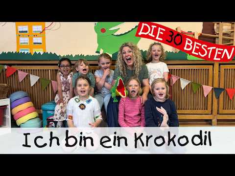 Ich bin ein Krokodil - Singen, Tanzen und Bewegen || Kinderlieder thumbnail