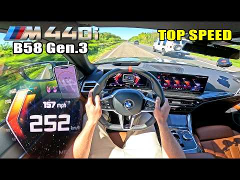 BMW M440i with BRAND NEW B58 ENGINE takes on the AUTOBAHN! thumbnail