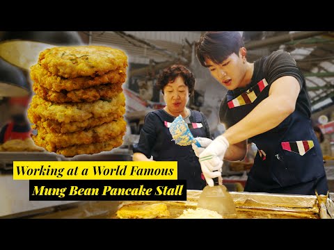 [Kenny] A Day Behind the Counter at a Korean Street Food Stall | Kenny at Park’s Bindaetteok thumbnail