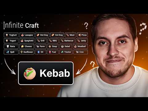 4 ANA ELEMENTTEN KEBABI BULMAYA ÇALIŞIYORUZ! | INFINITE CRAFT | thumbnail