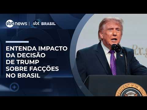 EUA classificam facções latino-americanas como terroristas; entenda impacto no Brasil | #SBTBrasil thumbnail