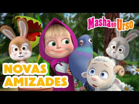 Masha e o Urso 👱‍♀️🐻 🤝 Novas Amizades 😊 Coleção de desenhos animados thumbnail