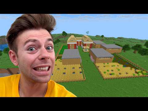 Bygger en kæmpe bondegård i min Minecraft By thumbnail