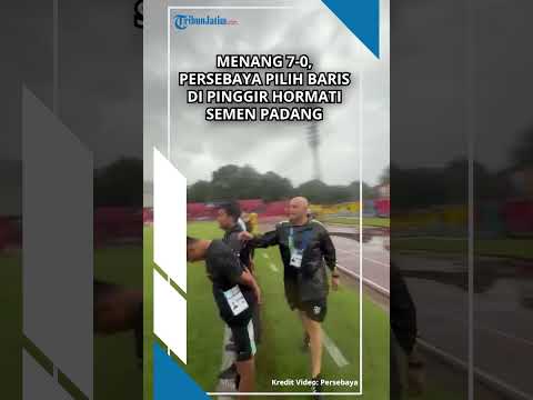MENANG BESAR, TOLAK SELEBRASI BERLEBIHAN, Persebaya Pilih Hormati Semen Padang di Pinggir thumbnail
