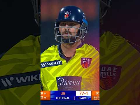 Tim David's 12 Sixes! 98 not out off just 30! Abu Dhabi T10 2025 Final thumbnail