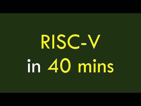 Building a RISC-V CPU From Scratch (Single-Cycle RV32I) thumbnail