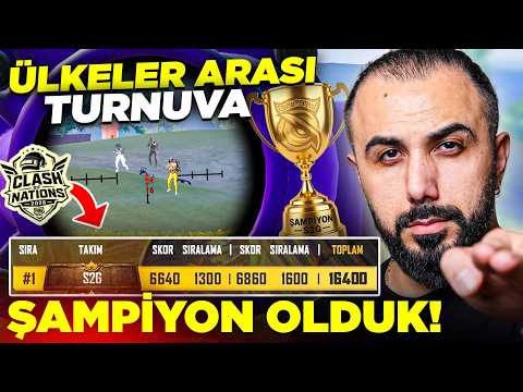 ÜLKELER ARASI TURNUVADA TARİH YAZIP 1. OLDUK!! 🏆 TÜRKİYE ŞAMPİYONU S2G!! | PUBG Mobile thumbnail