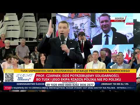 Prof. Czarnek: Potrzebujemy solidarności, bo Tusk i jego ekipa rządzą Polską nie po polsku! thumbnail