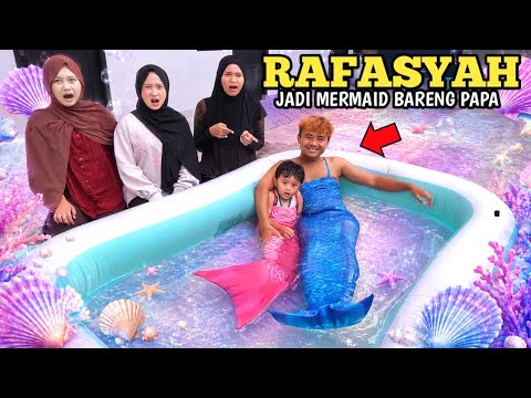 RAFASYAH NANGIS JADI MERMAID CANTIK DAN LUCU thumbnail