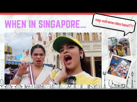 SINGAPOE VLOG : A Day in Universal Studios | Andrea Brillantes thumbnail