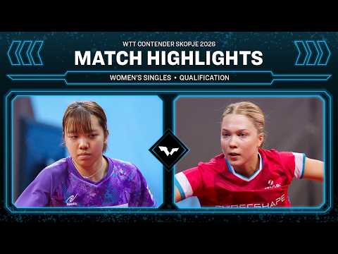 Sachi Aoki vs Christina Kallberg | WS Qual | #WTTSkopje 2026 thumbnail