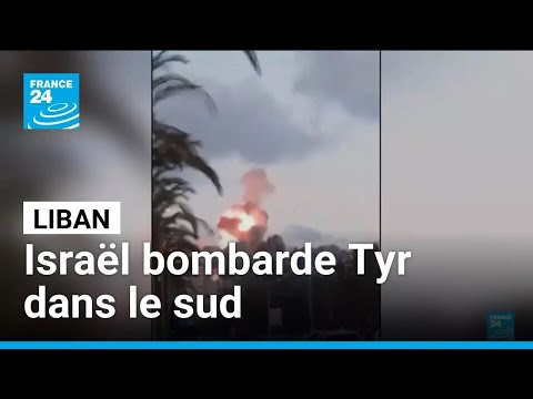La ville de Tyr bombardée dans le sud du Liban • FRANCE 24 thumbnail