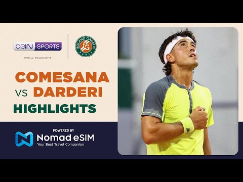 Francisco Comesana vs Luciano Darderi | Roland-Garros 2026 | Match Highlights thumbnail