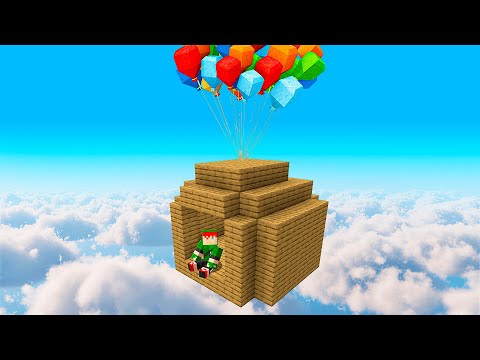 IMPOSSÍVEL? COMO FAZER UMA CASA QUE VOA NO MINECRAFT!!  thumbnail