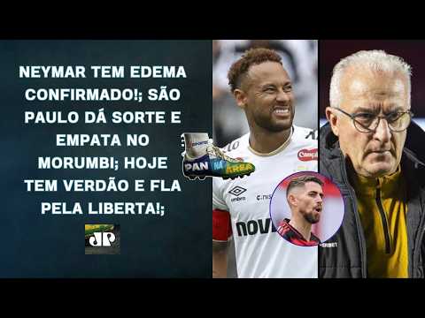 NEYMAR SOFRE MAIS UM EDEMA E ALERTA CBF; FLAMENGO E PALMEIRAS TÊM DESAFIOS NA LIBERTA! | PAN NA ÁREA thumbnail