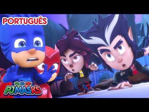 As Crianças Lobinhos 🐱 PJ Masks em Português episódios completos 🦸 Desenhos animados thumbnail