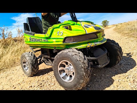 COCHE DE CHOQUE 4x4 CASERO  | Como Hacer Un Mini Todoterreno (Con 4 Motores) thumbnail