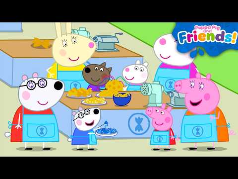 Peppa Pig & Friends Learn to Make Pasta! 🍝 | Tales Full Episodes | 1 HOUR thumbnail