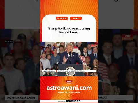 Trump beri bayangan perang hampir tamat thumbnail