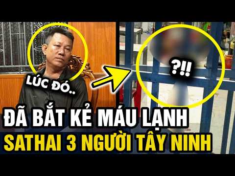 Đã bắt được KẺ MÁU LẠNH xuống tay với 3 NGƯỜI trong một gia đình tại Tây Ninh | Tin 3 Phút thumbnail