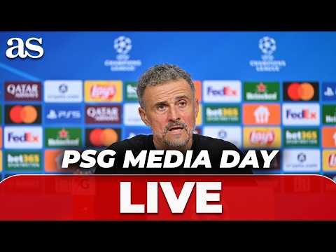 PSG MEDIA DAY ahead of CHAMPIONS LEAGUE FINAL | LUIS ENRIQUE press conference | PSG vs ARSENAL thumbnail