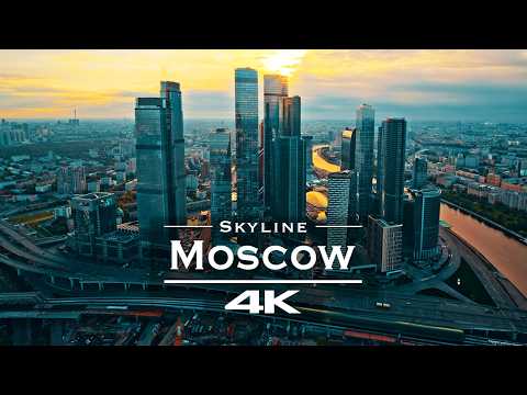 Moscow Skyline in 4K 🇷🇺 | Stunning Drone Views of Russia's Mega City Day & Night thumbnail