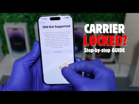 How to Unlock iPhone from Carrier - iPhone 16, 15, 14, 13 & More – Use ANY SIM in ANY Country! thumbnail