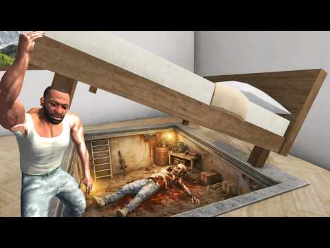 Franklin Found Hidden Secret Base Under Franklin's Bed in Indian Bike Driving 3D thumbnail
