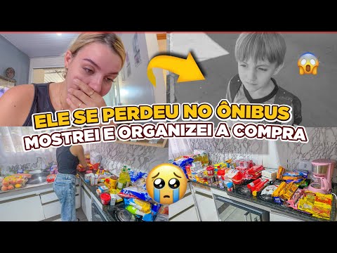 O MAIOR SUSTO DA MINHA VIDA - NICOLAS SE PERDEU E SUMIU 😱😭 ROTINA DE MÃE SOLO AOS 22 | Lar da Ana  thumbnail