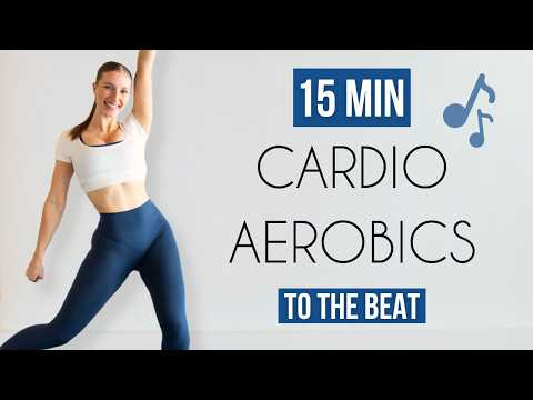 15 MIN CARDIO AEROBICS - Move To The Beat (All Standing, Low Impact) thumbnail