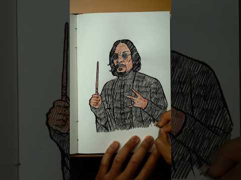 [ASMR] Drawing Snape Dogg thumbnail