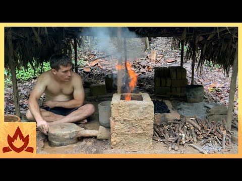 Primitive Technology: Water Bellows smelt thumbnail