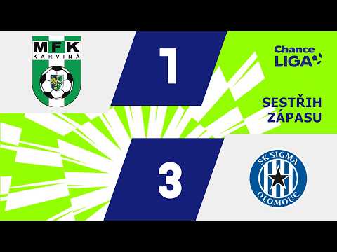 SESTŘIH: Karviná - Olomouc 1:3. Sigma rozhodla v druhém poločase thumbnail