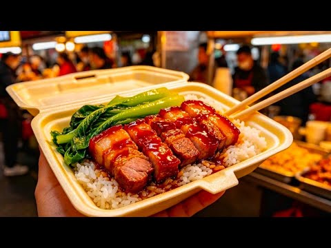 【LIVE】The most popular street food: Braised pork rice bowl! thumbnail