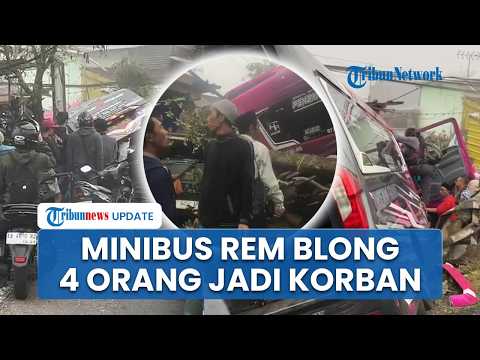Diduga Rem Blong, Isuzu Elf Berpenumpang 18 Orang Terjun Bebas Timpa Pikap di Jalur Wonosobo Dieng thumbnail