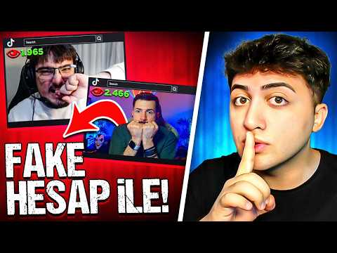 FAKE HESAP AÇIP YAYINCILARI GHOSTLADIM! | PUBG Mobile thumbnail
