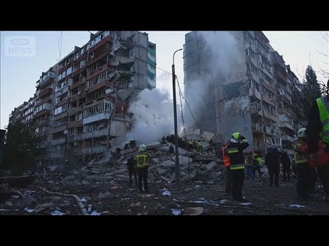 ウクライナにロシアが大規模攻撃　ドローン1500機以上などで　全土で7人死亡(2026年5月14日) thumbnail