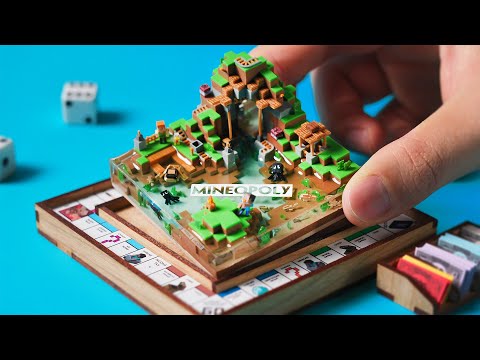 I made MINECRAFT x MONOPOLY - ASMR thumbnail